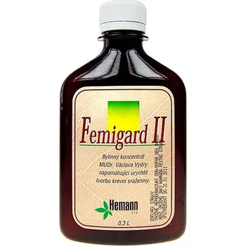 Přírodní produkt Hemann Femigard II Hemostop 300 ml