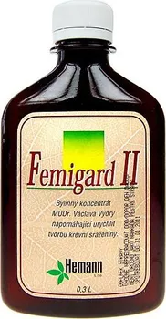 Přírodní produkt Hemann Femigard II Hemostop 300 ml