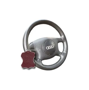 Autopotah Potah volantu kožený Maria Cavallo velikost B barva bordó SLEVA 6%