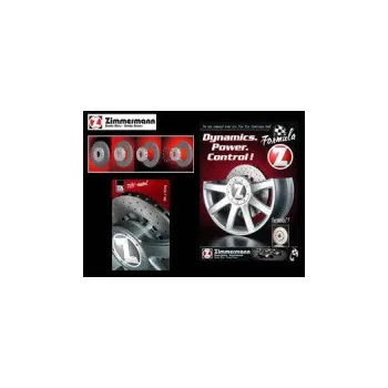 Brzdový kotouč Zimmermann přední sportovní brzdový kotouč LEVÝ FORMULA Z - vzduchem chlazené VW PASSAT (3B3), 4.0 W8 4motion - výkon 202 kW -- rok výroby 09/2001-05/2005