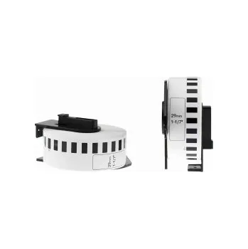 Kotouček do pokladny a tiskárny štítků Kompatibilní etikety s Brother DK-22210, 29mm x 30,48m, role, bílé