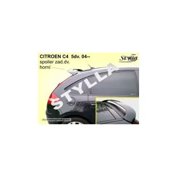 Tuning Zadní spoiler kšilt nad okno Citroen C4 5dv.