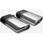 ULTER přesná koncovka výfuku - jednoduchá laděná oválná 145x75mm VW Touareg (průměr výf.potrubí 60mm) -- rok výroby 2002-2011 (sada dvou koncovek) SLEVA 5%