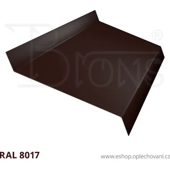 Střešní lemovaní Z - profil rš 160 hnědá