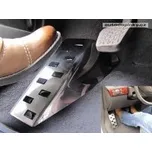 Opěrka nohy nerez Mitsubishi OUTLANDER II --od roku výroby 2006-2012 SLEVA 6%