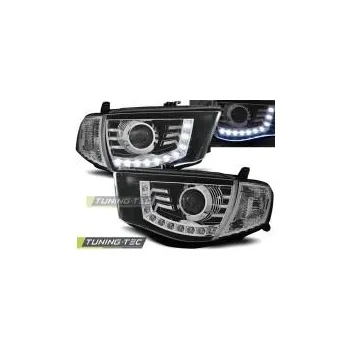 Přední světlomet Přední světla Mitsubishi L200, 2006-, LED Daylight, černé black