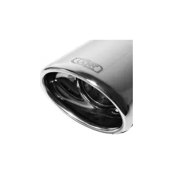 Výfuková trubka ULTER sportovní výfukové potrubí DUPLEX Volvo V50 -- od roku výroby 2004- (koncovky 2xoválná 120x80mm) SLEVA 5%