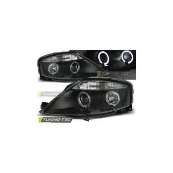 Osvětlení automobilu Přední světla Citroen C3, 2002-2009, Angel Eyes, černé black SLEVA 15%