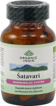 Přírodní produkt Organic india Šatavari 60 cps.