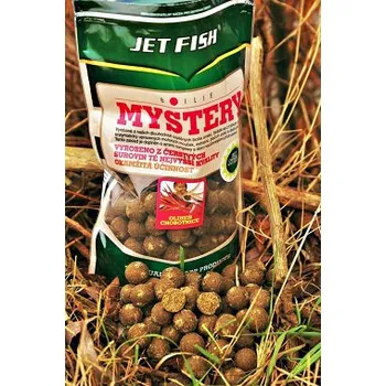 Boilies JET Fish Hotové Boilie Mystery 900g (16mm), 1kg (20mm) Velikost: 16 mm, Příchuť: Krill/Krab