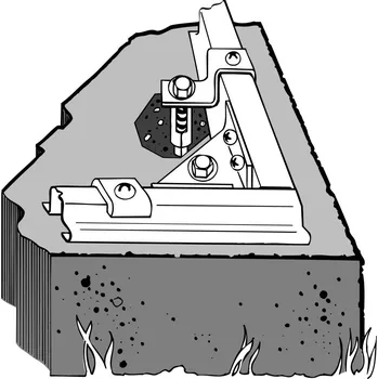 Příslušenství pro zahradní stavbu Recenze Arrow AK100 Kotvící sada do betonu