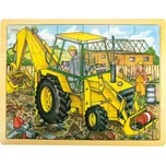 Bigjigs Toys Bagr 24 dílků