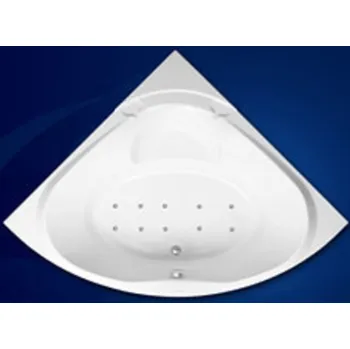 Vana Excel Tesárek EXCEL masážní vana ATHÉNA 150 x 150 x 45 cm, AIR PNEU + Čistící přípravek zdarma