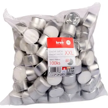 Svíčka KRAB Svíčka čajová 8 hodin 100 ks