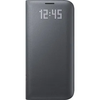 Pouzdro na mobilní telefon Samsung EF-NG935PB LED View Cover Galaxy S7 Edge, Black