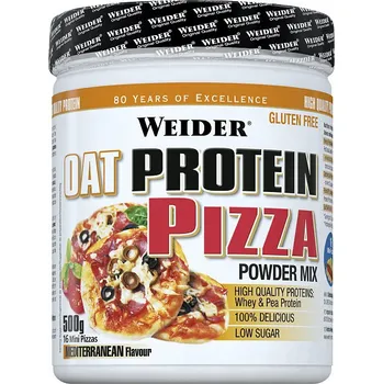 Fitness strava Recenze Weider Oat protein pizza 500 g