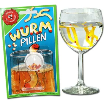 Karnevalový doplněk Dehydrovaný červ