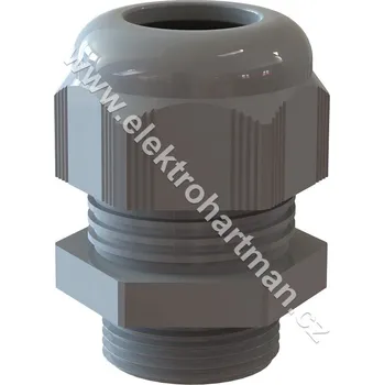 vývodka plastová PG 13,5 BS-14 BIMED IP68 rozsah 6-12mm, světle šedá