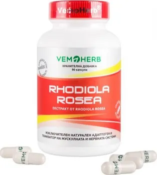Přírodní produkt VemoHerb Rhodiola Rosea 90 cps.