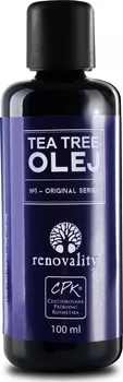 Pleťový olej Renovality Tea Tree olej 100 ml