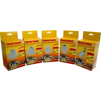 Osvětlení do terária Lucky Reptile Thermo Socket PRO rovný držák se závitem s konektorem