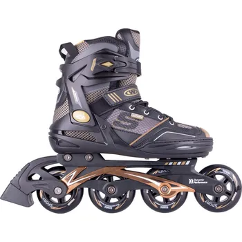 Kolečkové brusle Worker Jubero černé