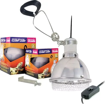 Osvětlení do terária Arcadia Clamp lamp pro Halogen Basking Spot