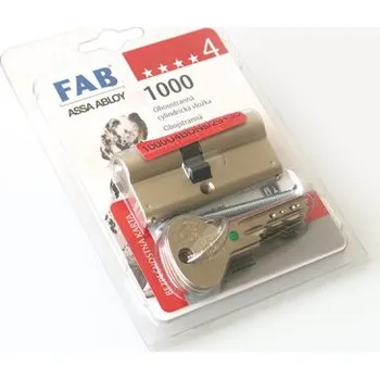 FAB 1000U4BDNs (29+35mm) 5 klíčů