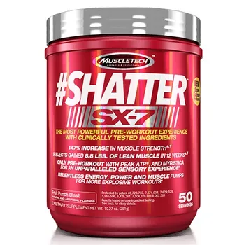 Anabolizér Recenze Muscletech Shatter SX-7 293 g
