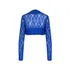Bolerko Lindy Bop Shrug blue lace