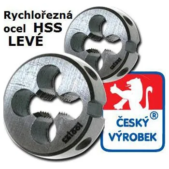 Závitořezný nástroj BUČOVICE TOOLS Závitové očko M metrické levé HSS M22x1,5