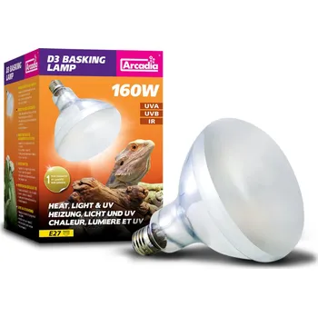 Osvětlení do terária Arcadia D3 Basking Lamp 80 W