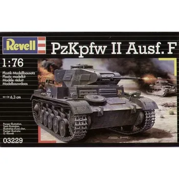 Plastikový model Revell PzKpfw II Ausf. F 1:76