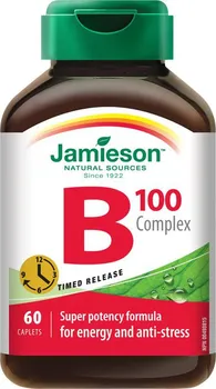 Jamieson B-komplex s postupným uvolňováním 100 mg 60 tbl.
