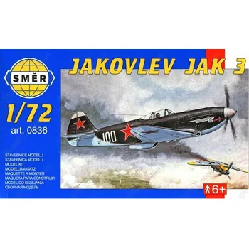 Plastikový model Směr Jakovlev Jak 3 1:72