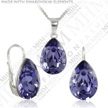 Souprava šperků Souprava šperků Ariela Tanzanite včetně řetízku