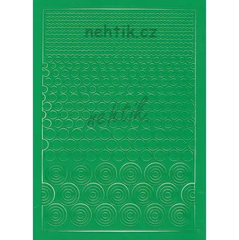 Nailee Samolepky Creativ kolečka mix - zelená