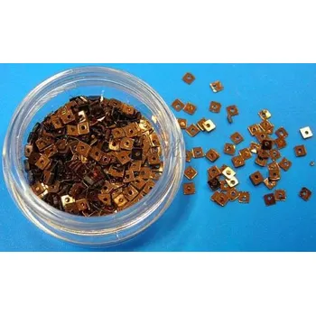 Sun Flower Zdobení nehtů - Čtverečky KD14 hnědé