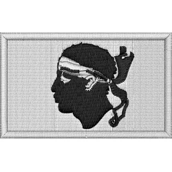 Nášivka Pelisport Nášivka Korsická vlajka 6 x 4 cm