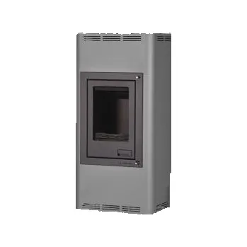 Krbová kamna Krbová kamna AQUAFLAM 7 s výměníkem, šedá