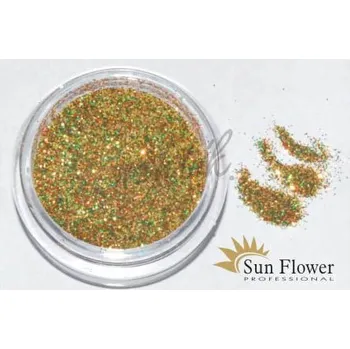 Třpytka na tělo a vlasy Sun Flower Glitry na nehty 08