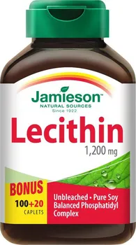 Přírodní produkt Jamieson Lecitin 1200 mg 120 cps.