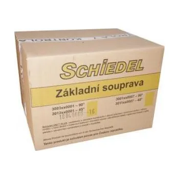 Komín SCHIEDEL Základní souprava STABIL 45 st. a 90 st. - 18 cm průřez