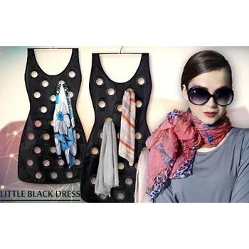 Úložný box Závěsný organizér na šátky Black Dress