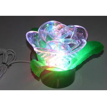 Příslušenství pro LED osvětlení Otočná LED projekční lampa ve tvaru květiny 002 VÝPRODEJ