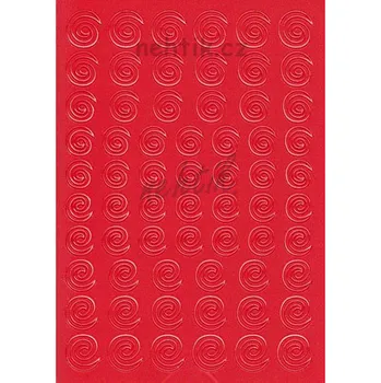 Nailee Samolepky Creativ spirálky - červené