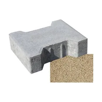 Dlažba DITON ÍČKO 8 CM PÍSKOVÁ, HNĚDÁ