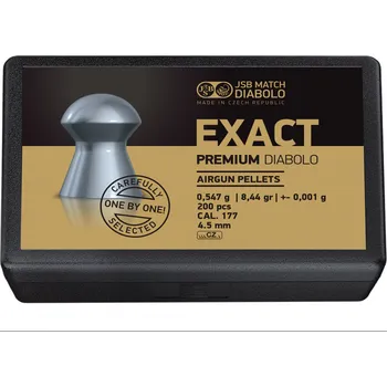 Vzduchovka Diabolo JSB Premium Exact 200ks cal.4,52mm