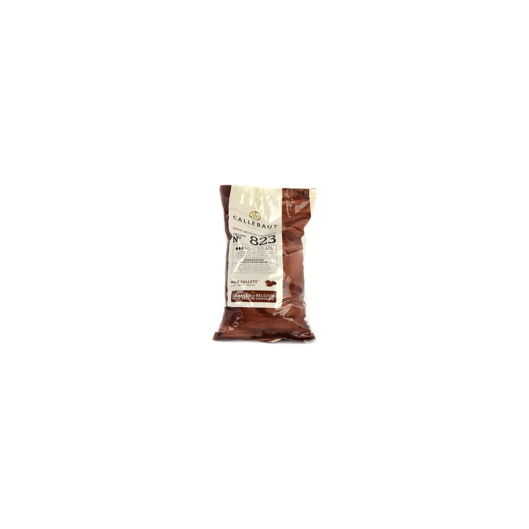 Fotografie 1 - Čokoláda Callebaut Mléčná čokoláda 33,6 % 1 kg