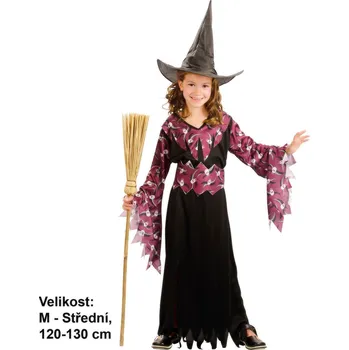 Karnevalový kostým KOSTÝM - ČARODĚJNICE 8+
